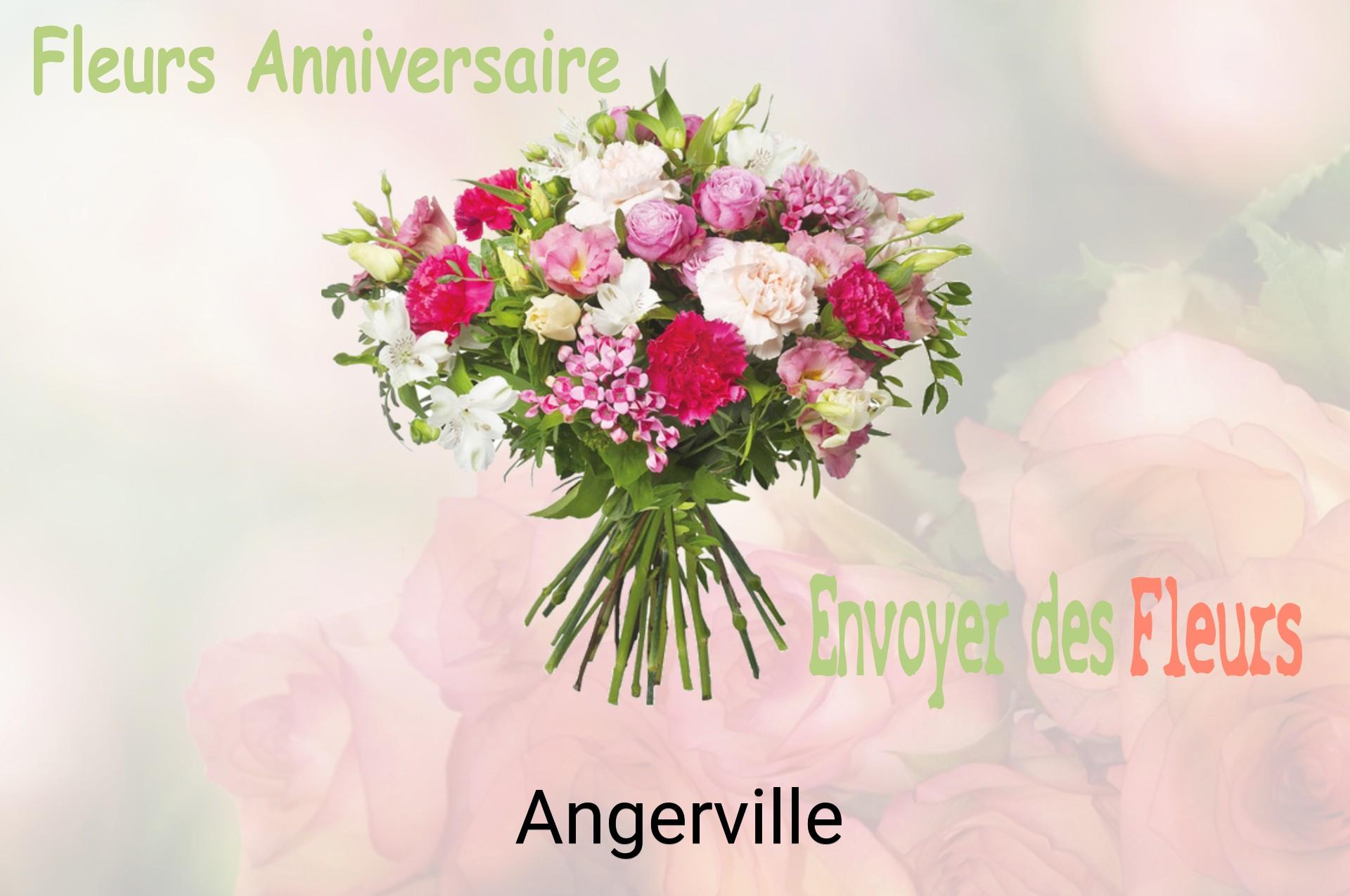 Bouquet de fleurs d’anniversaire livré à Angerville